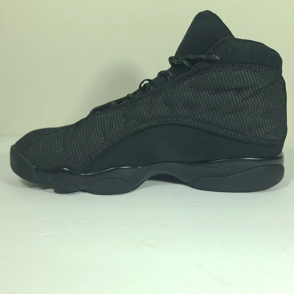 Nike Air Jordan Retro 13 Black Cat 414571-011 Mens Size 12 Black Anthracite